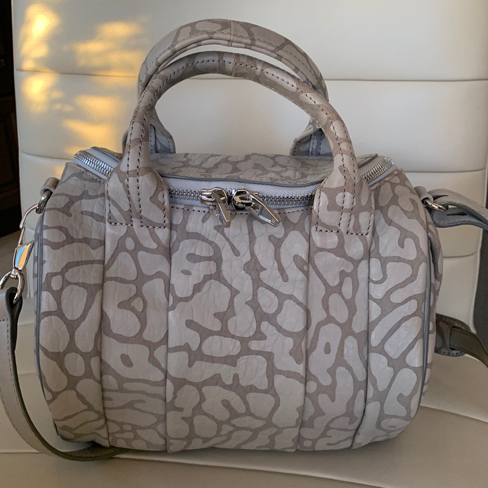 Authentic Alexander Wang Rocco laser cut gray